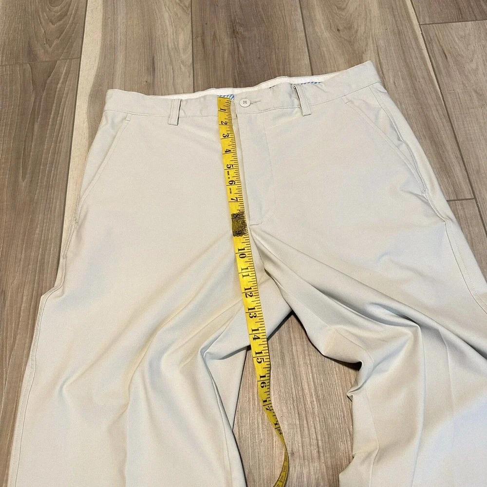 FootJoy 32Wx30L Polyester/Spandex Blend Men’s Golf Chino Pants White - Picture 8 of 9
